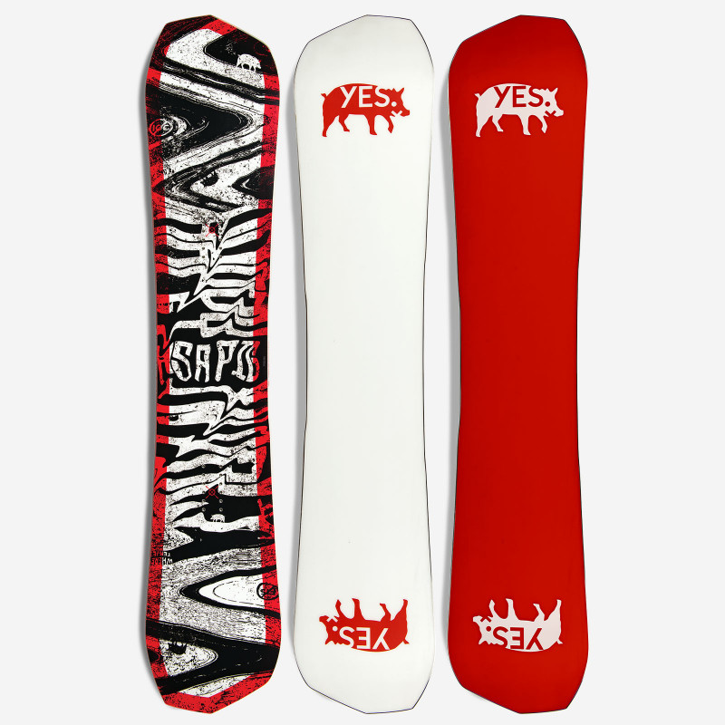 YES. Greats UnInc. Snowboard in Black and White